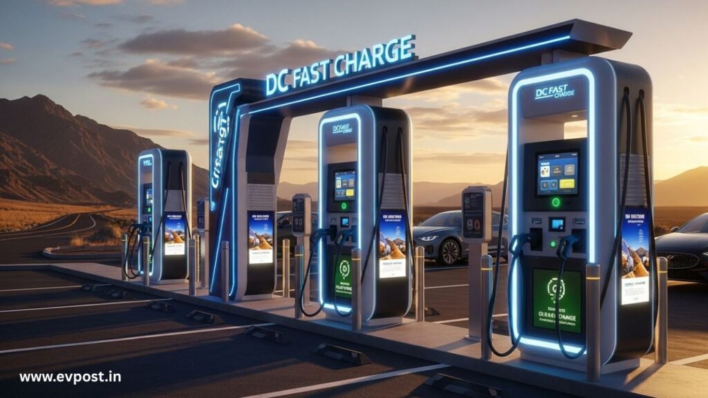 DC Fast Chargers (The latest and most suitable during the road trip)