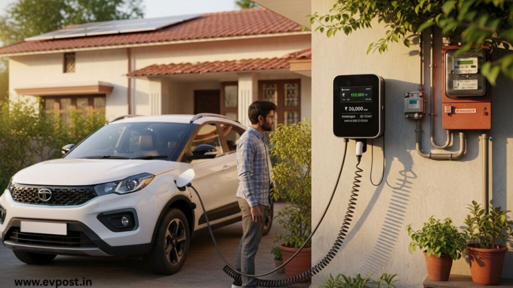 How Much Is EV Charger at Home in India?