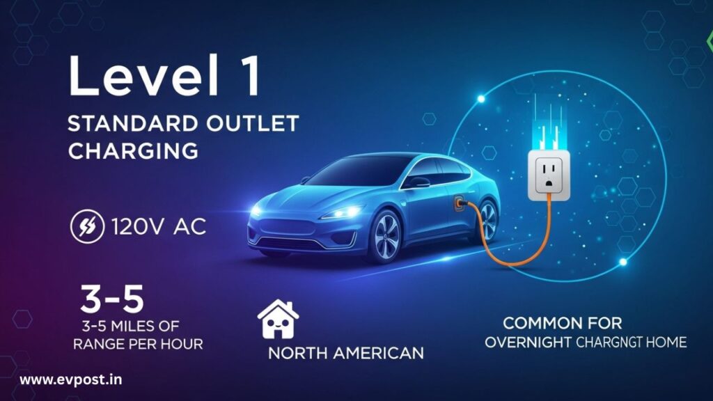Level 1-Standard Outlet Charging