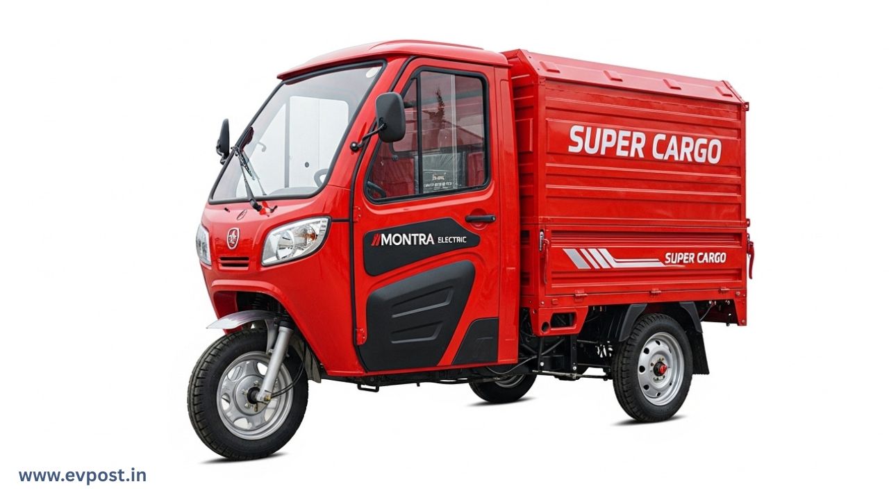 Montra Electric Launches SUPER CARGO Electric 3-Wheeler