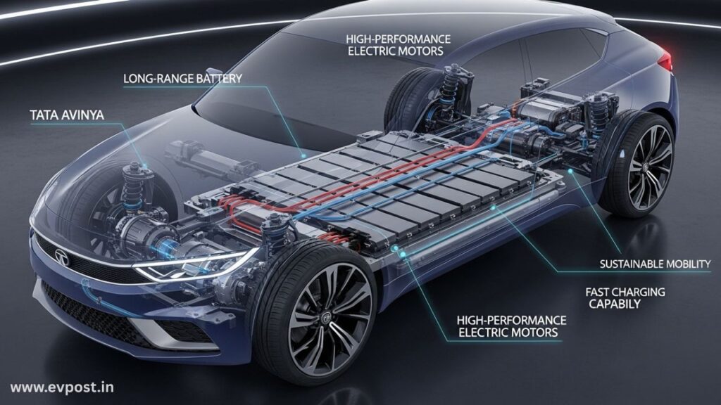 Tata Avinya Battery and Performance