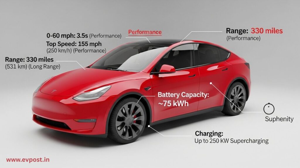 Tesla Model Y 2025: Performance & Battery