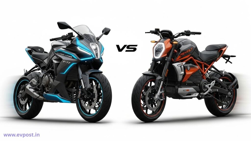 Ultra viper F 77 vs Revolt R V 400