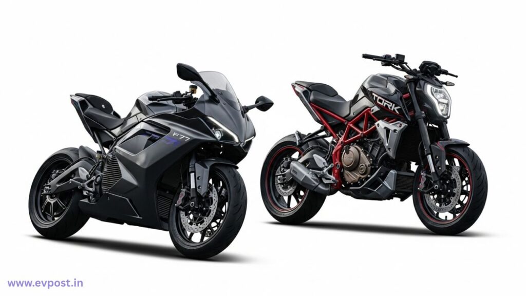 Ultraviolette F77 vs Tork Kratos R