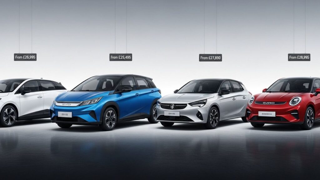 Cheapest Electric Cars uk