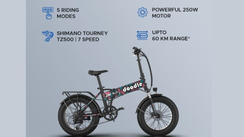 Doodle Pro Ev Bike- Range