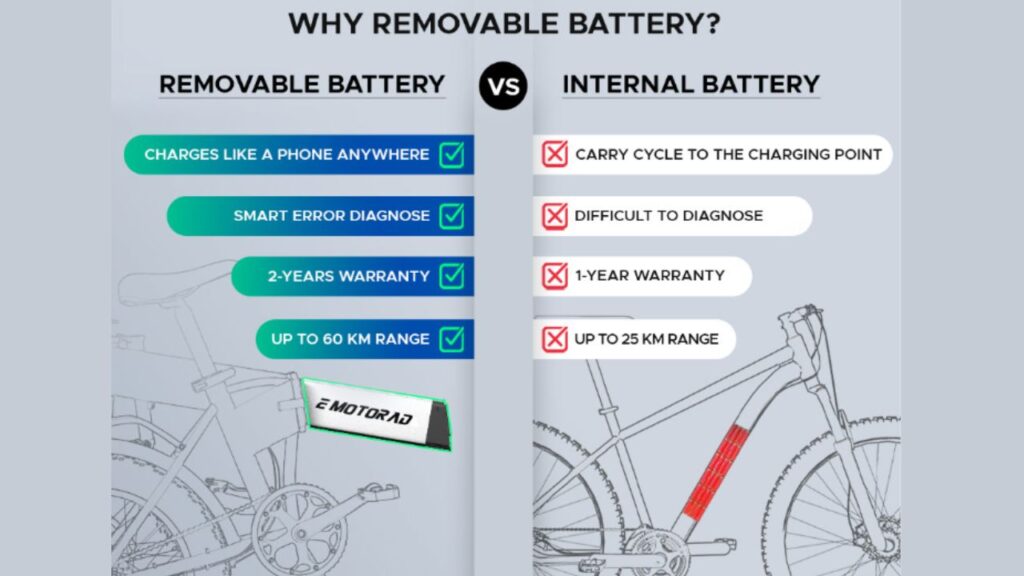 Doodle Pro Ev Bike- Removable Battery