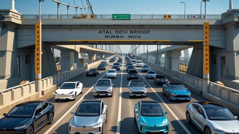 Electric Vehicles Get Toll-Free Access on Atal Setu in Mumbai