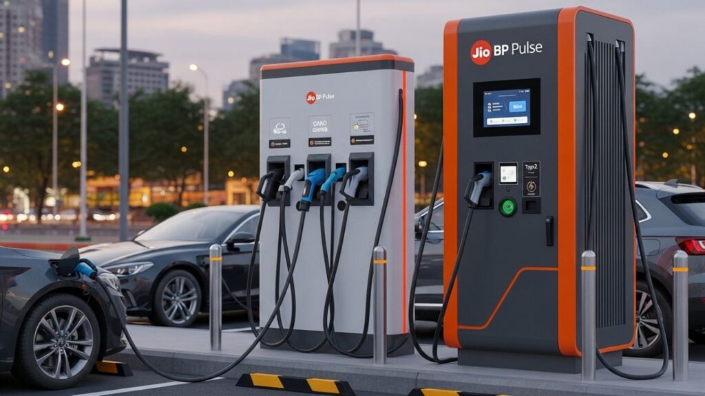 Jio BP Pulse Ev Charging Station