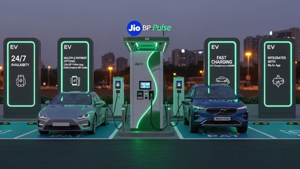 Key Features of Jio BP Pulse Charging Station