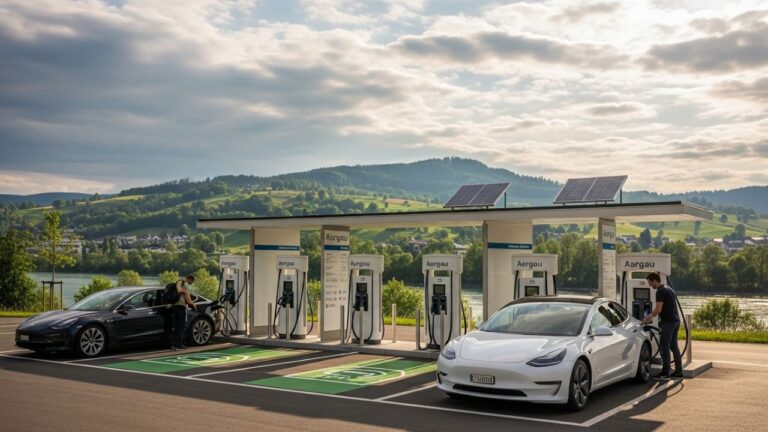 EV Charging Stations in Aargau