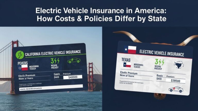 Electric Vehicle Insurance in America How Costs & Policies Differ by State
