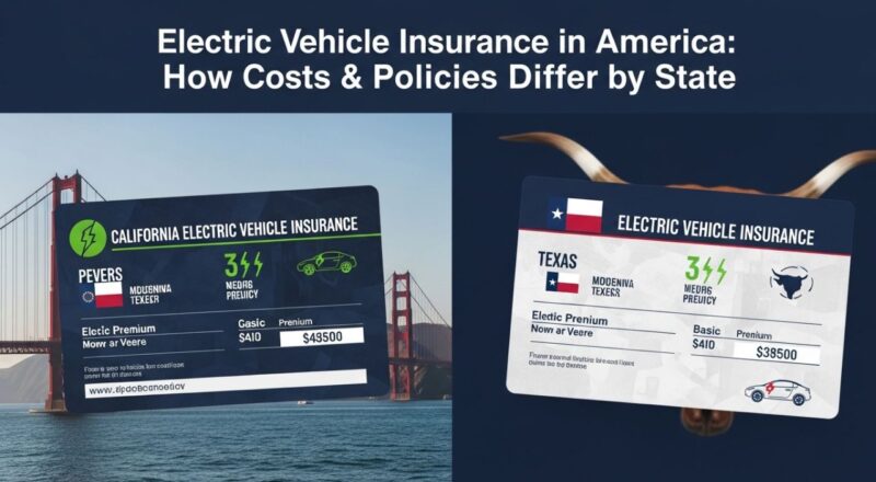 Electric Vehicle Insurance in America How Costs & Policies Differ by State