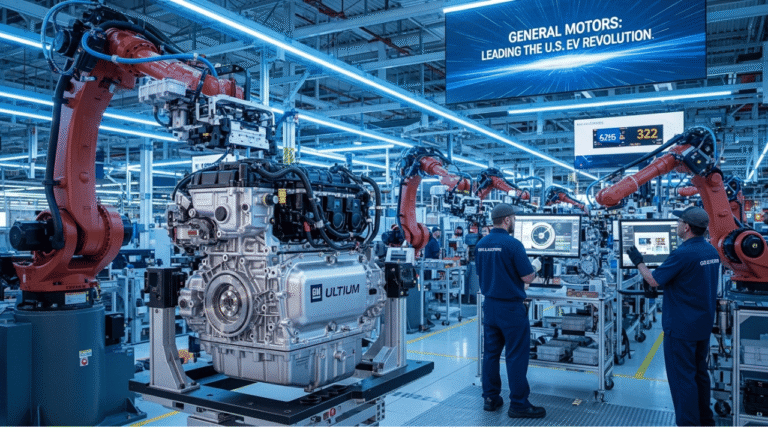 General Motors' Bold Drive Leading the U.S. Electric Vehicle Engine Manufacturing Revolution