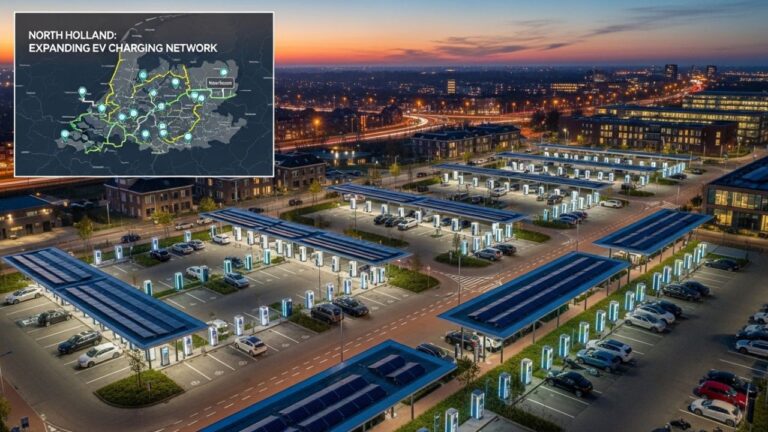 North Holland’s Expanding EV Charging Network