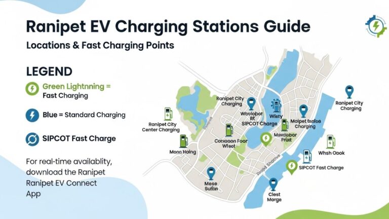 Ranipet EV Charging Stations Guide – Locations & Fast Charging Points