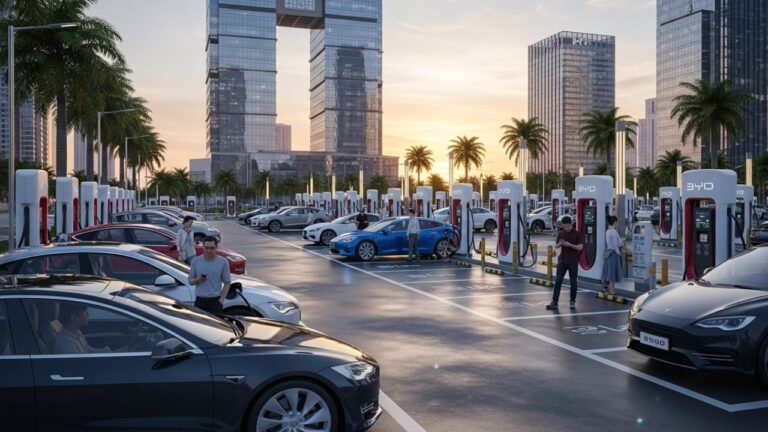 EV Charging Stations in Haikou