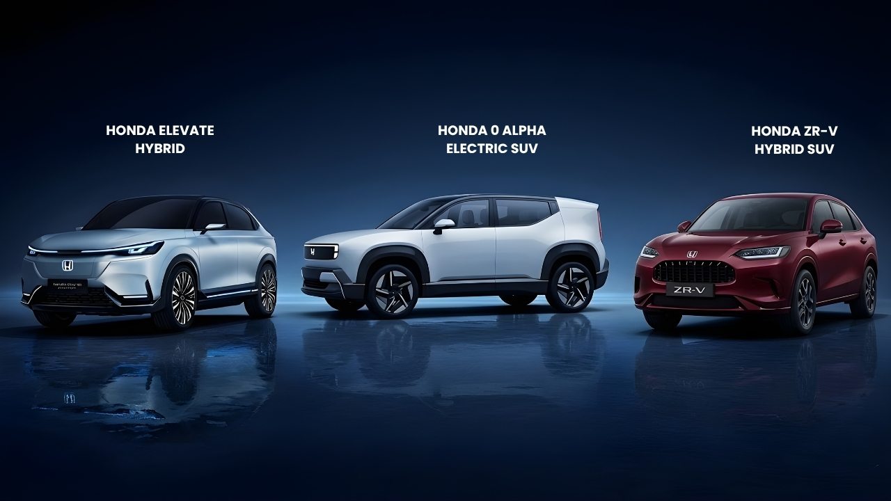 Honda To Launch Hybrid And Electric SUV Lineup In India To Compete With Hyundai And Tata Motors