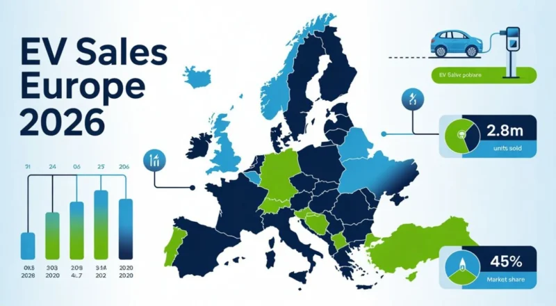 EV sales Europe 2026