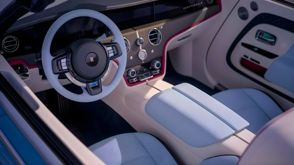 Rolls-Royce 2-Seater Nightingale Luxury EV Interior