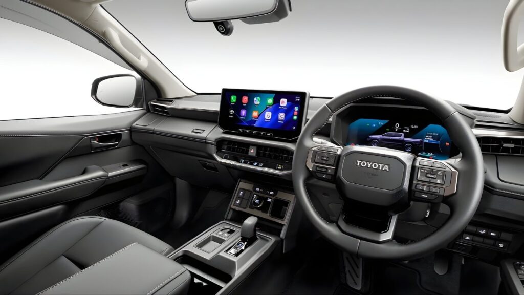 Toyota Hilux BEV interior