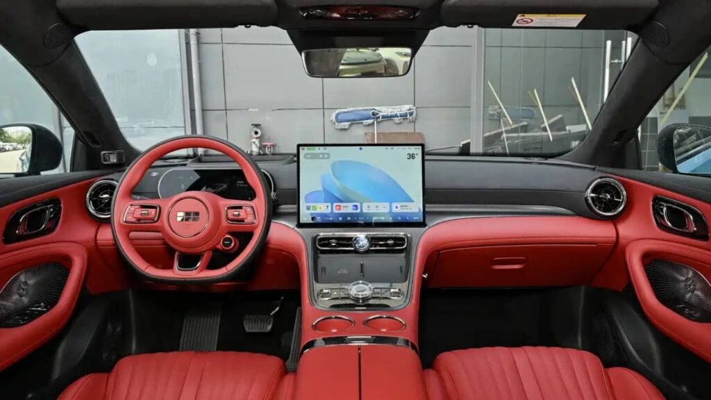 Geely Galaxy TT Cabin