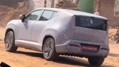Honda 0 Alpha EV spied
